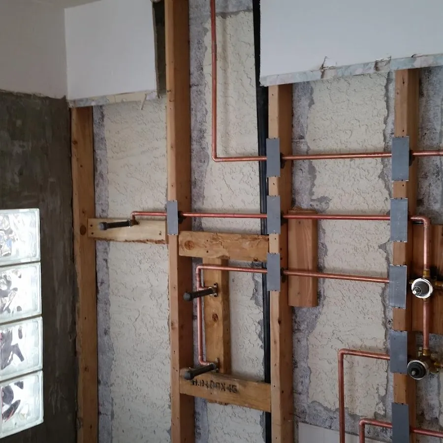 Copper pipe installation for Burst Pipe Repair in Yarmouth